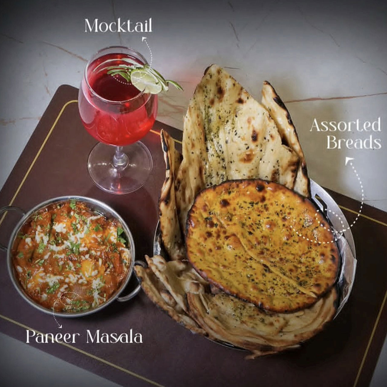 Paneer Masala & BUTTER NAAN